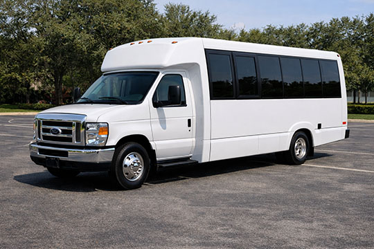 18-passenger minibus available for charter in Goodyear, AZ