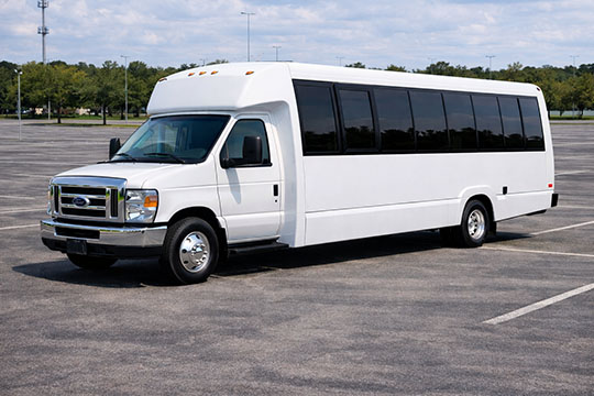 25-passenger minibus available for charter in Goodyear, AZ